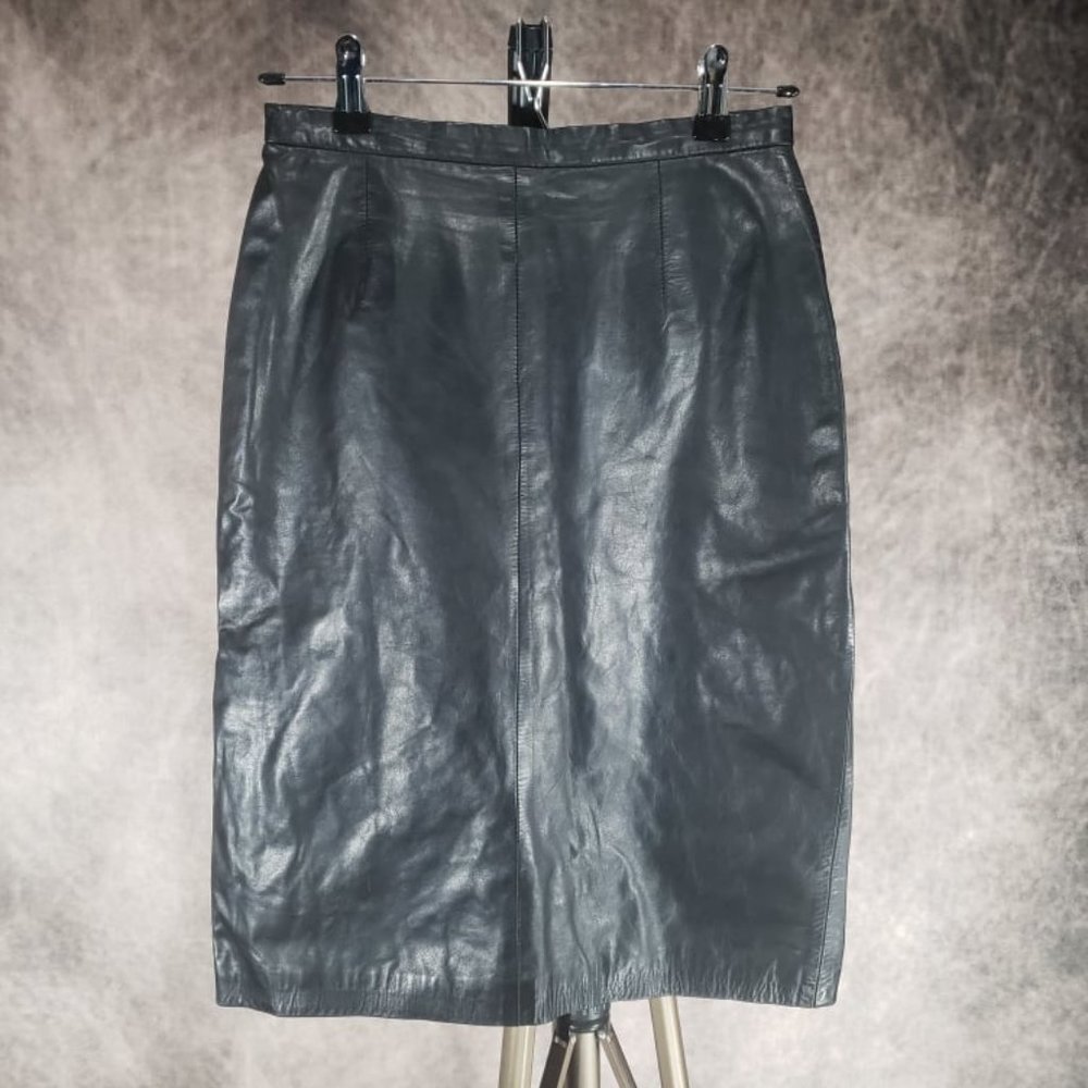 North Beach Leather Skirt